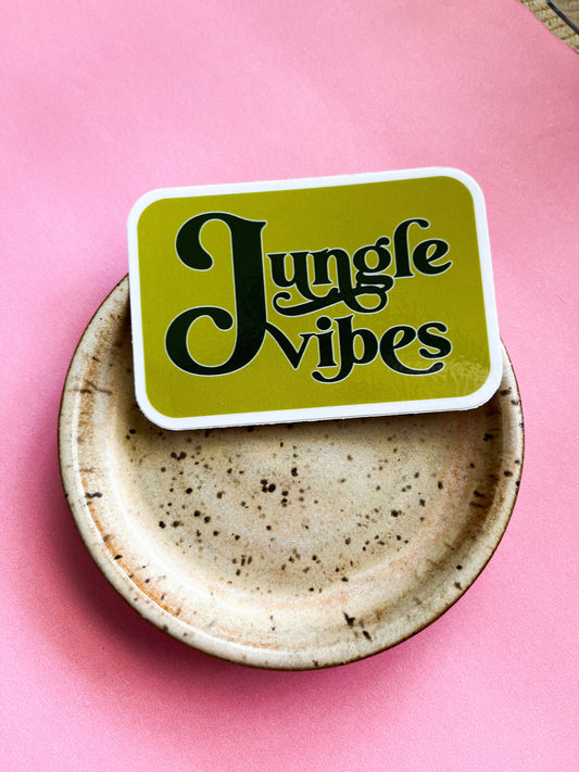 Jungle Vibes Sticker
