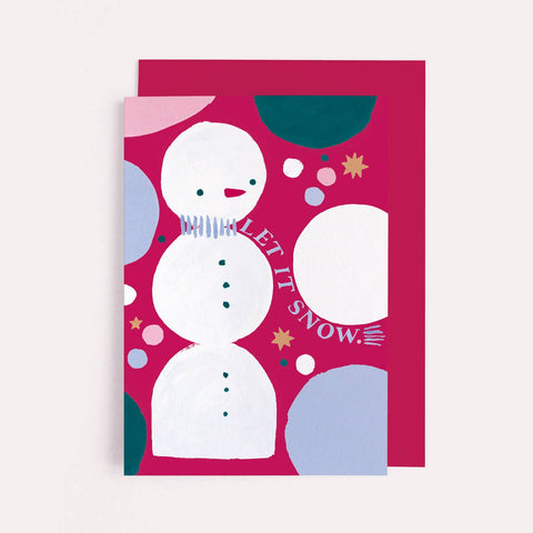 Let It Snow Christmas Card