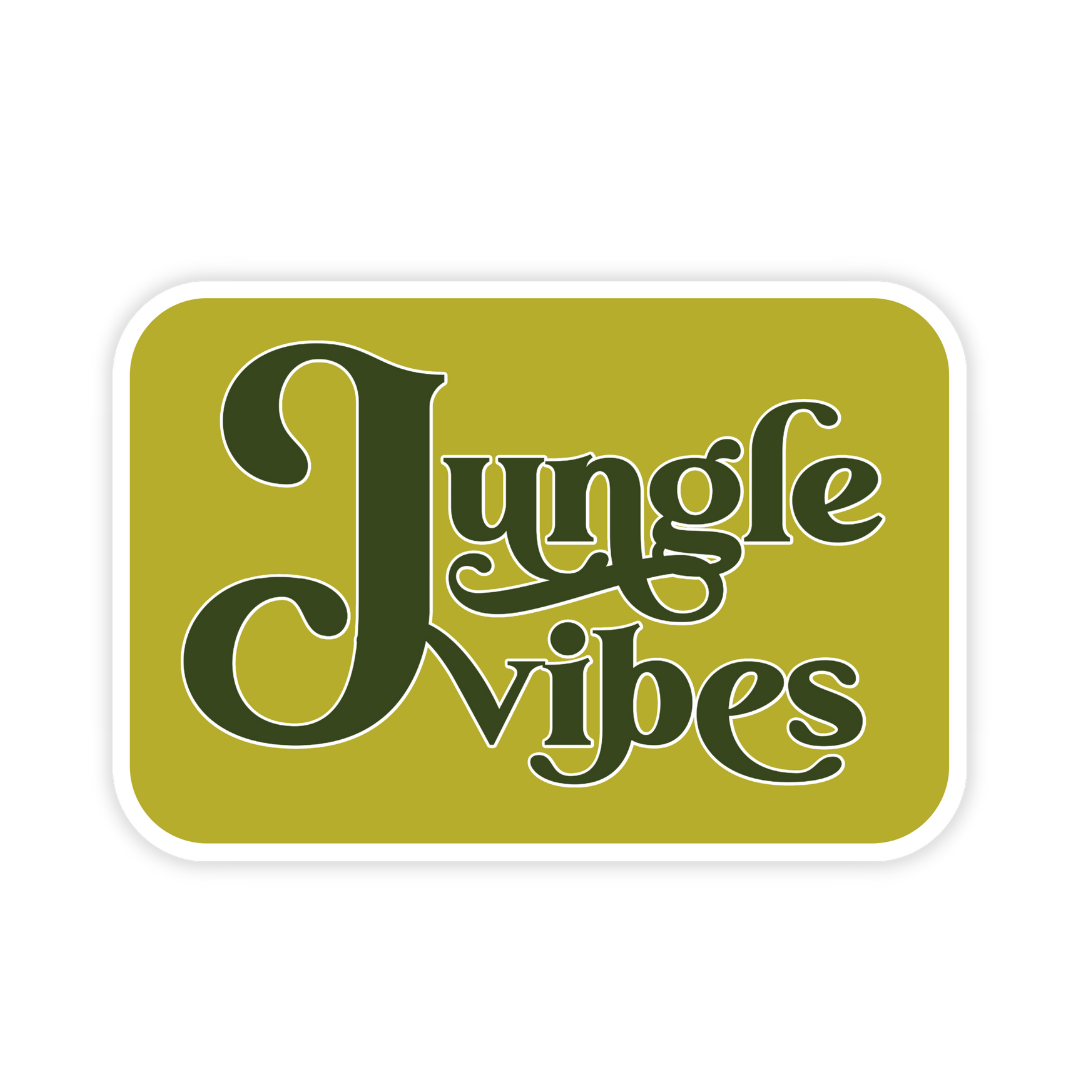 Jungle Vibes Sticker