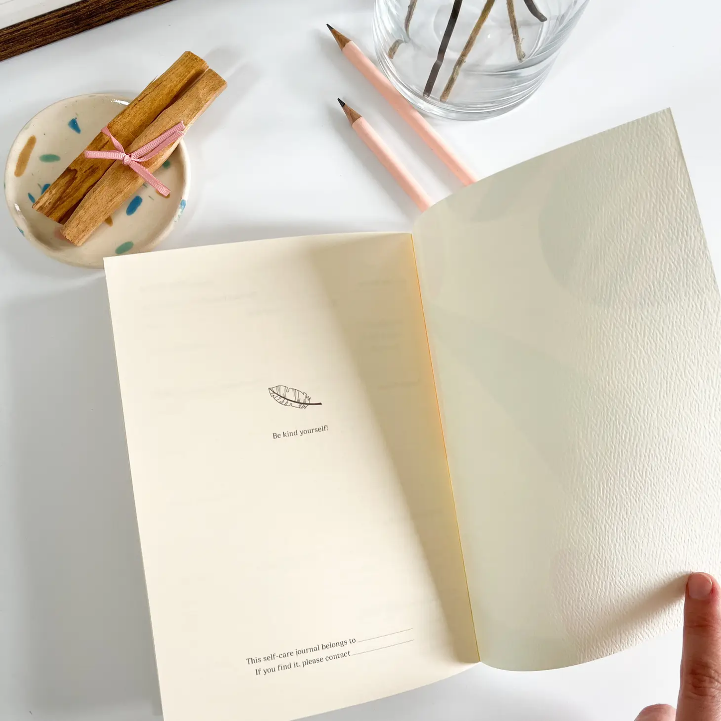 Self Care Journal by Fin Studio