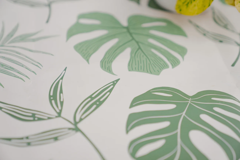 Monstera Leaf Potting Mat