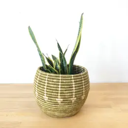 Honey Pot Woven Basket