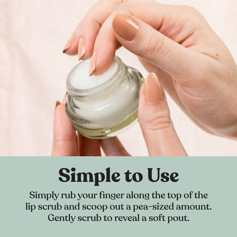 Lip Scrub by Poppy & Pout