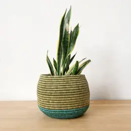 Honey Pot Woven Basket