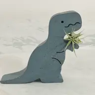 Concrete Dino Air Plant Holder