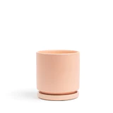 10.25" Gemstone Cylinder Pots