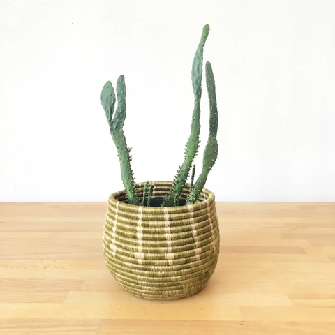 Honey Pot Woven Basket