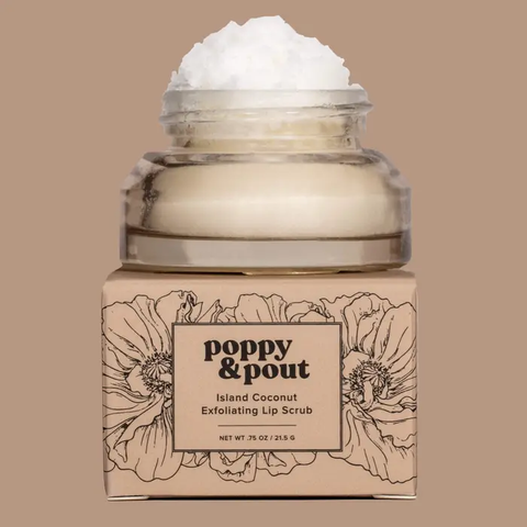 Lip Scrub by Poppy & Pout